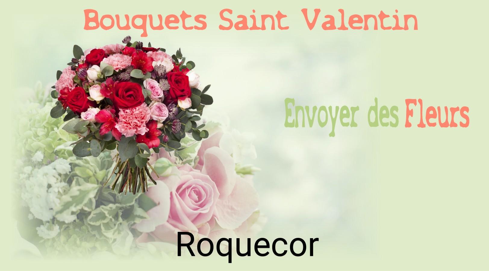 Roses de Saint-Valentin livrées à Roquecor